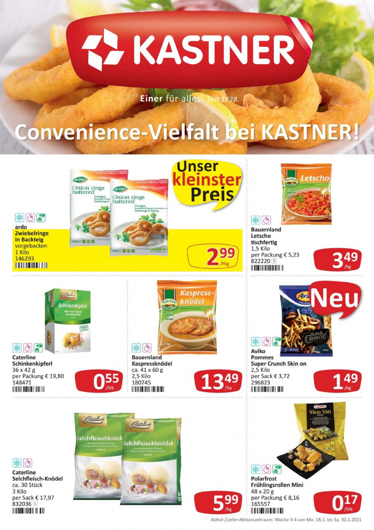 Angebote KASTNER - 18.1.2021 - 30.1.2021. Seite 1
