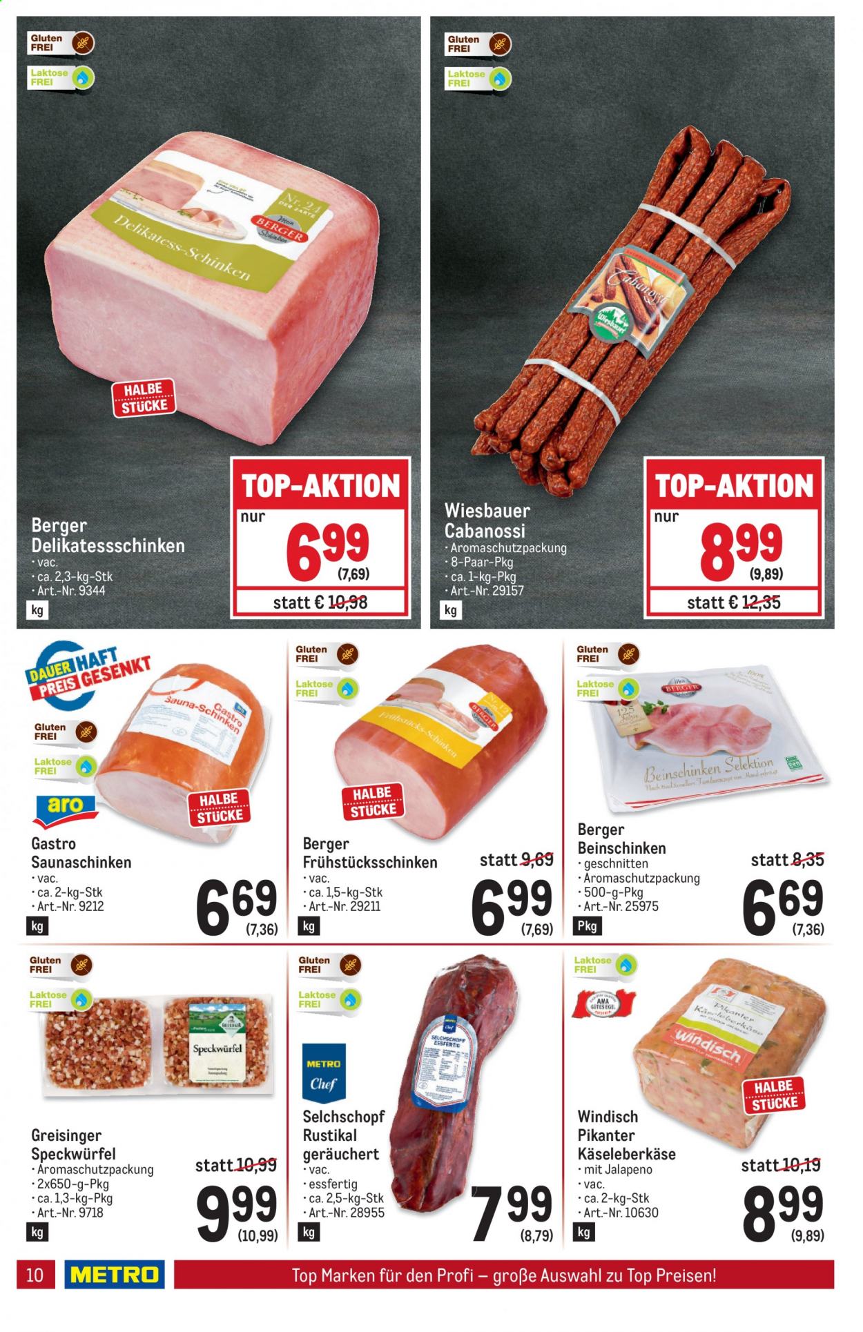 Angebote Metro - 21.1.2021 - 3.2.2021. Seite 10