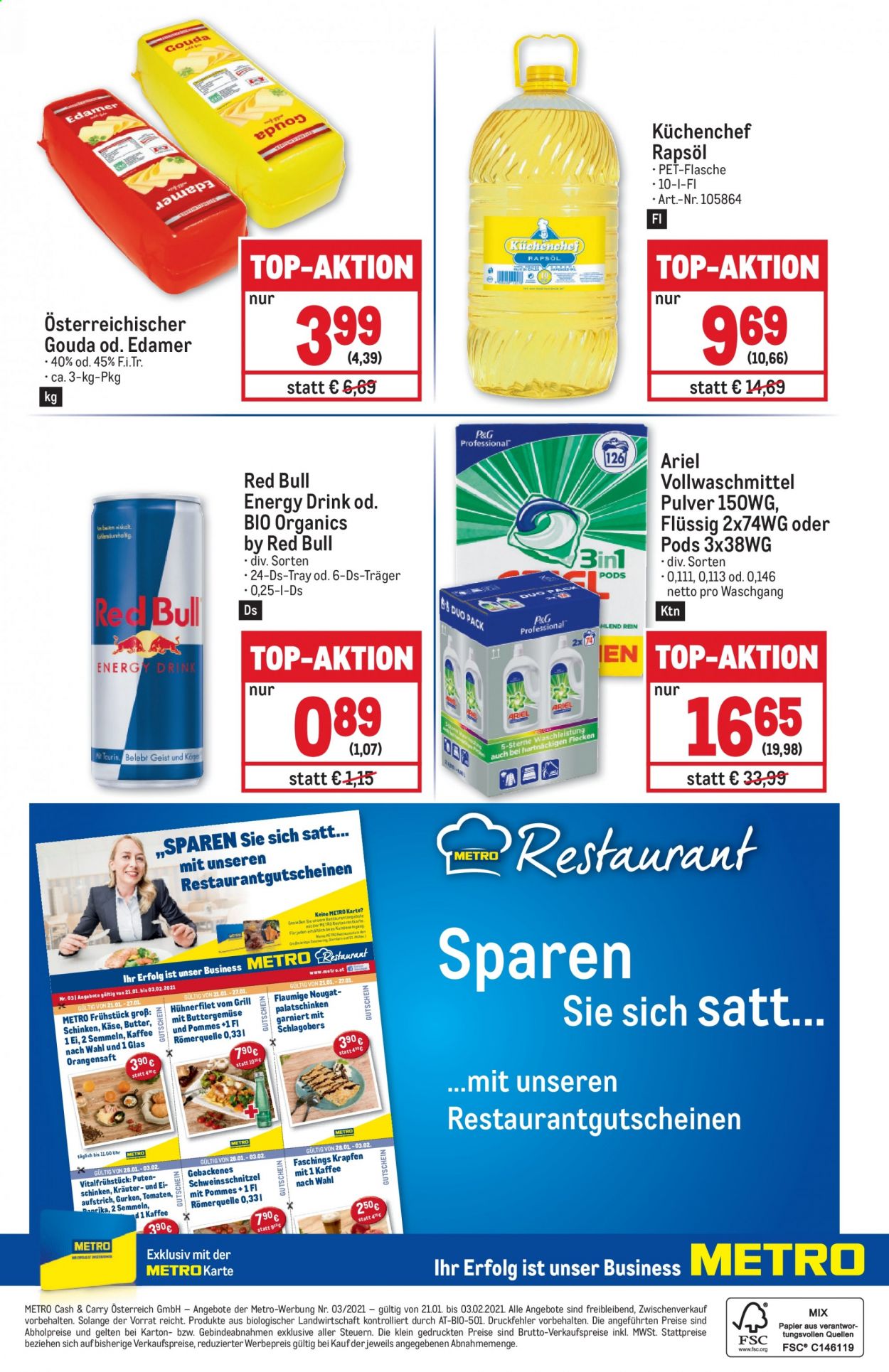Angebote Metro - 21.1.2021 - 3.2.2021. Seite 28