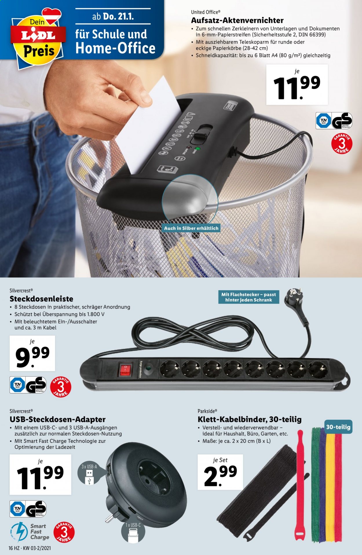 Angebote Lidl - 21.1.2021 - 27.1.2021. Seite 16