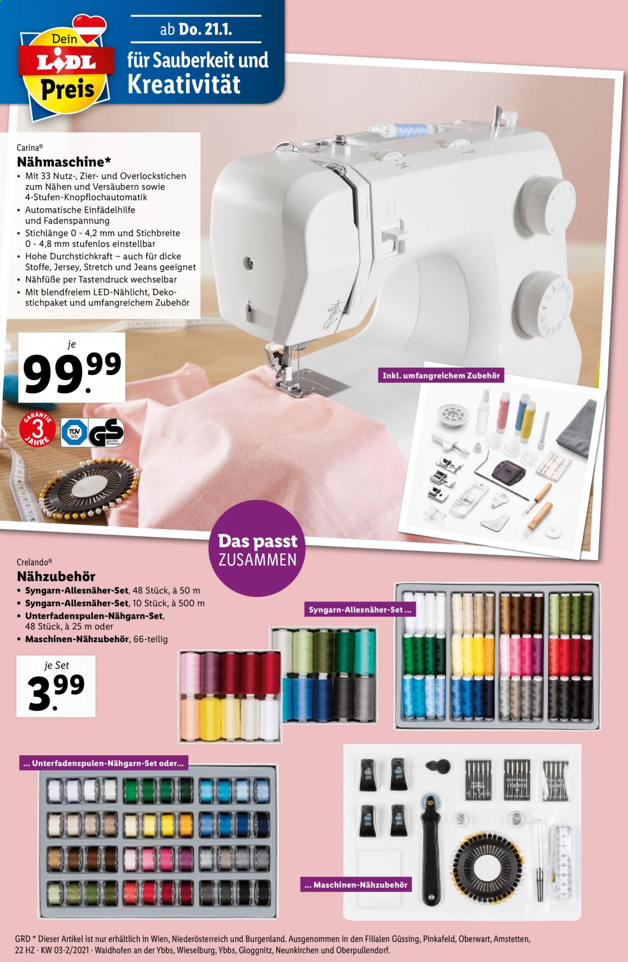 Angebote Lidl - 21.1.2021 - 27.1.2021. Seite 22