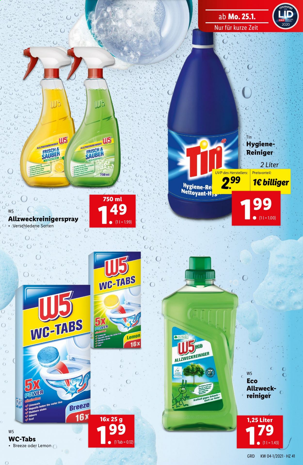 Angebote Lidl - 21.1.2021 - 27.1.2021. Seite 41