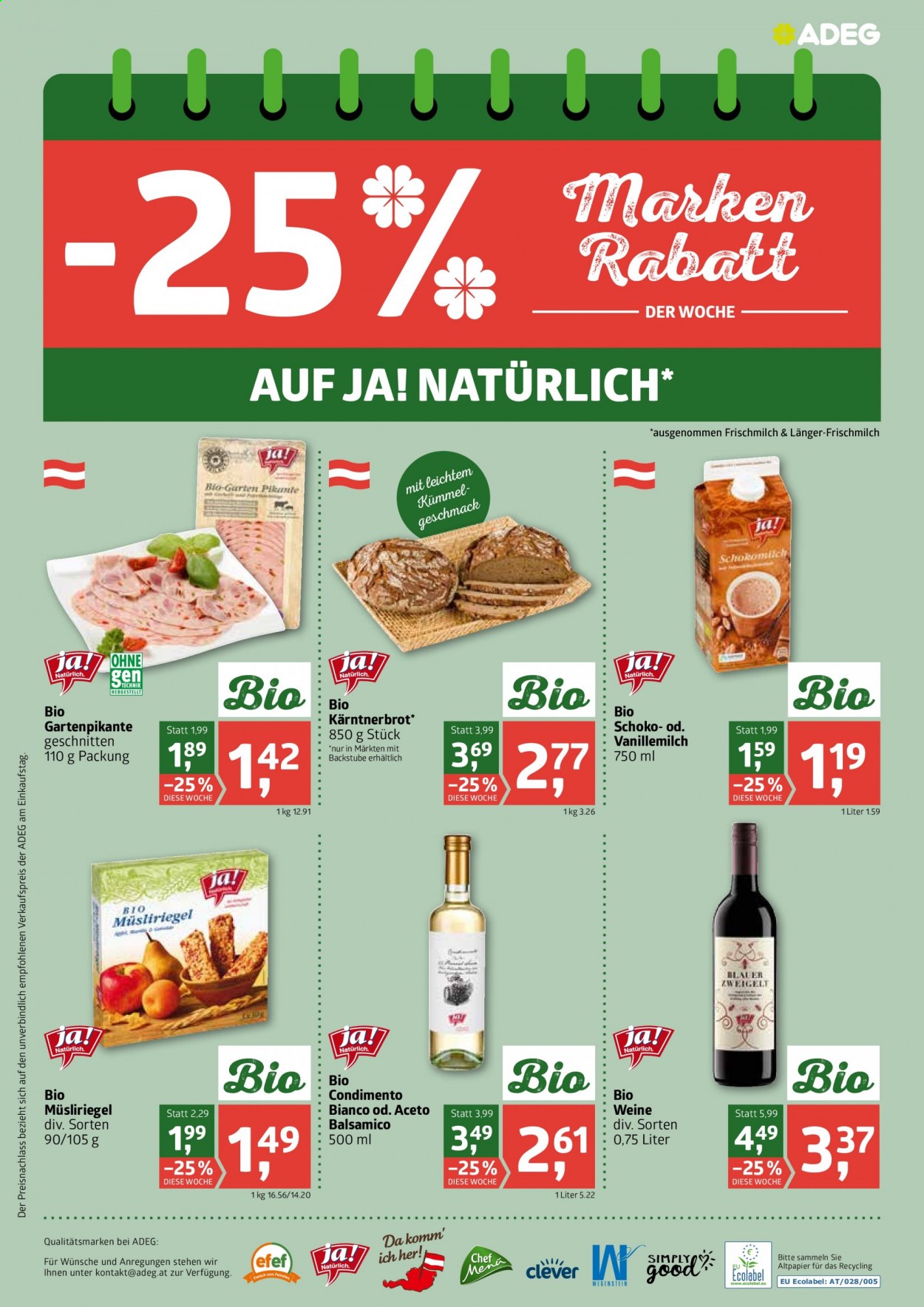 Angebote ADEG - 18.1.2021 - 23.1.2021. Seite 16