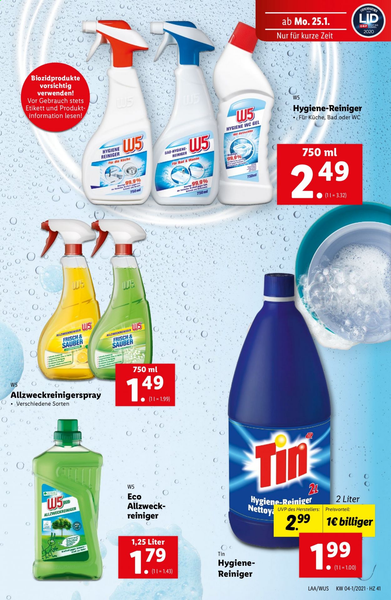Angebote Lidl - 21.1.2021 - 27.1.2021. Seite 41