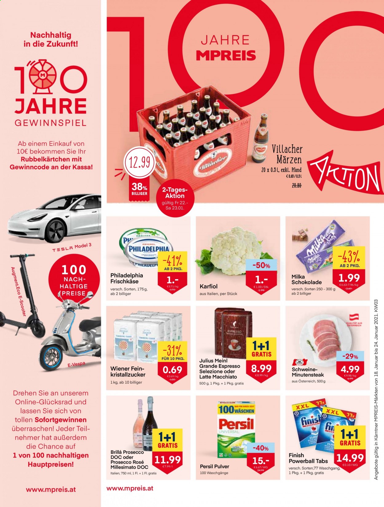Angebote MPREIS - 18.1.2021 - 24.1.2021. Seite 1