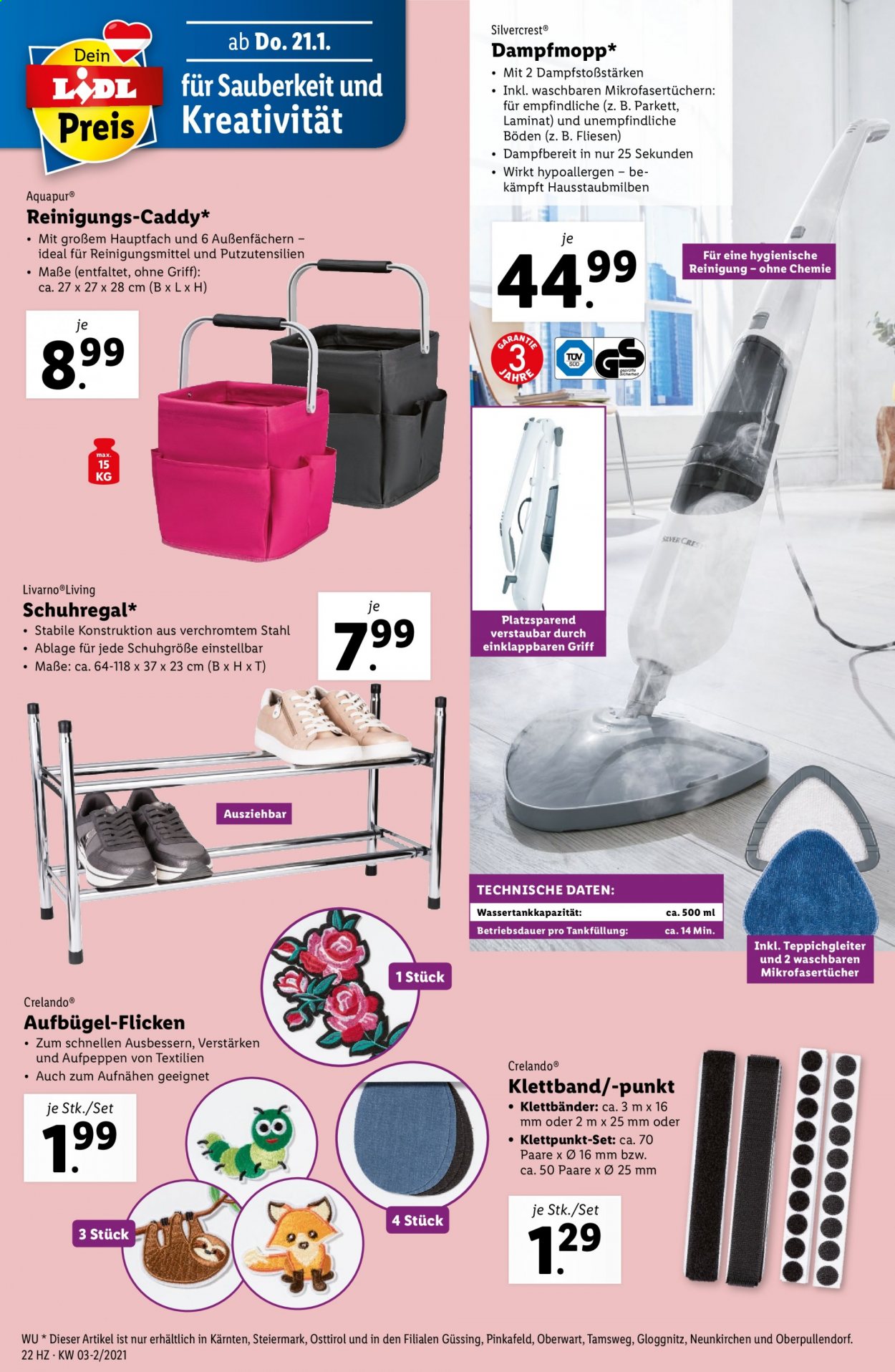 Angebote Lidl - 21.1.2021 - 27.1.2021. Seite 22