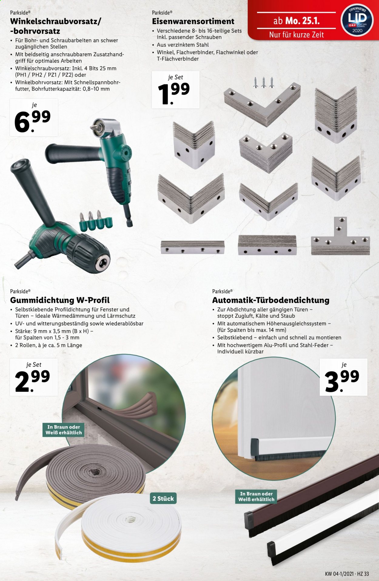 Angebote Lidl - 21.1.2021 - 27.1.2021. Seite 33