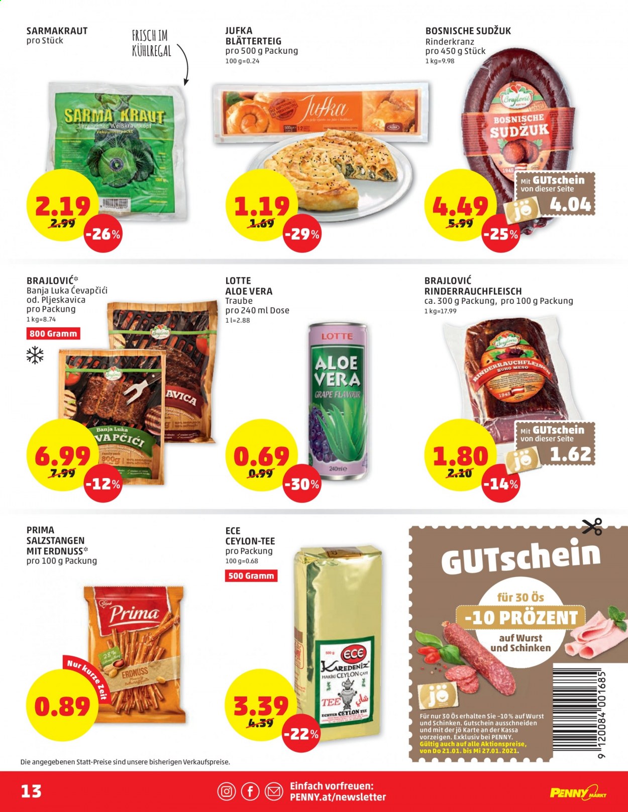 Angebote Penny - 21.1.2021 - 27.1.2021. Seite 13