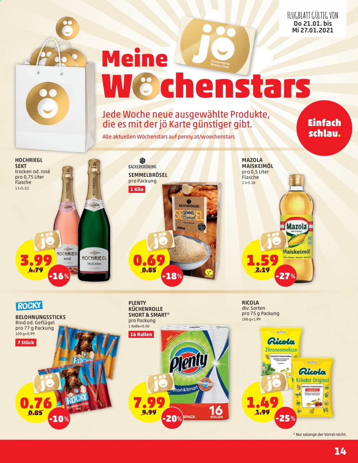 Angebote Penny - 21.1.2021 - 27.1.2021. Seite 14