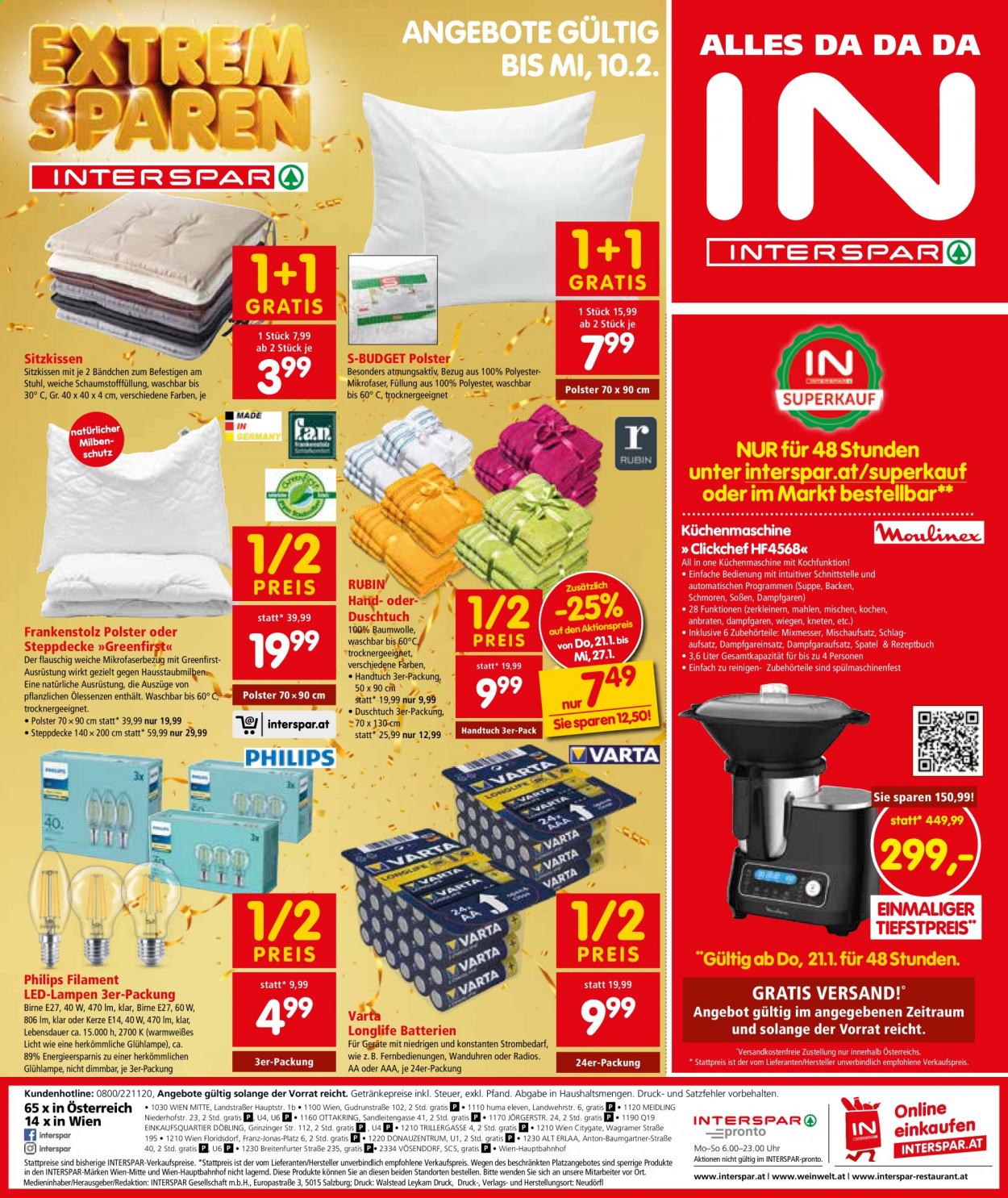 Angebote INTERSPAR - 21.1.2021 - 3.2.2021. Seite 24