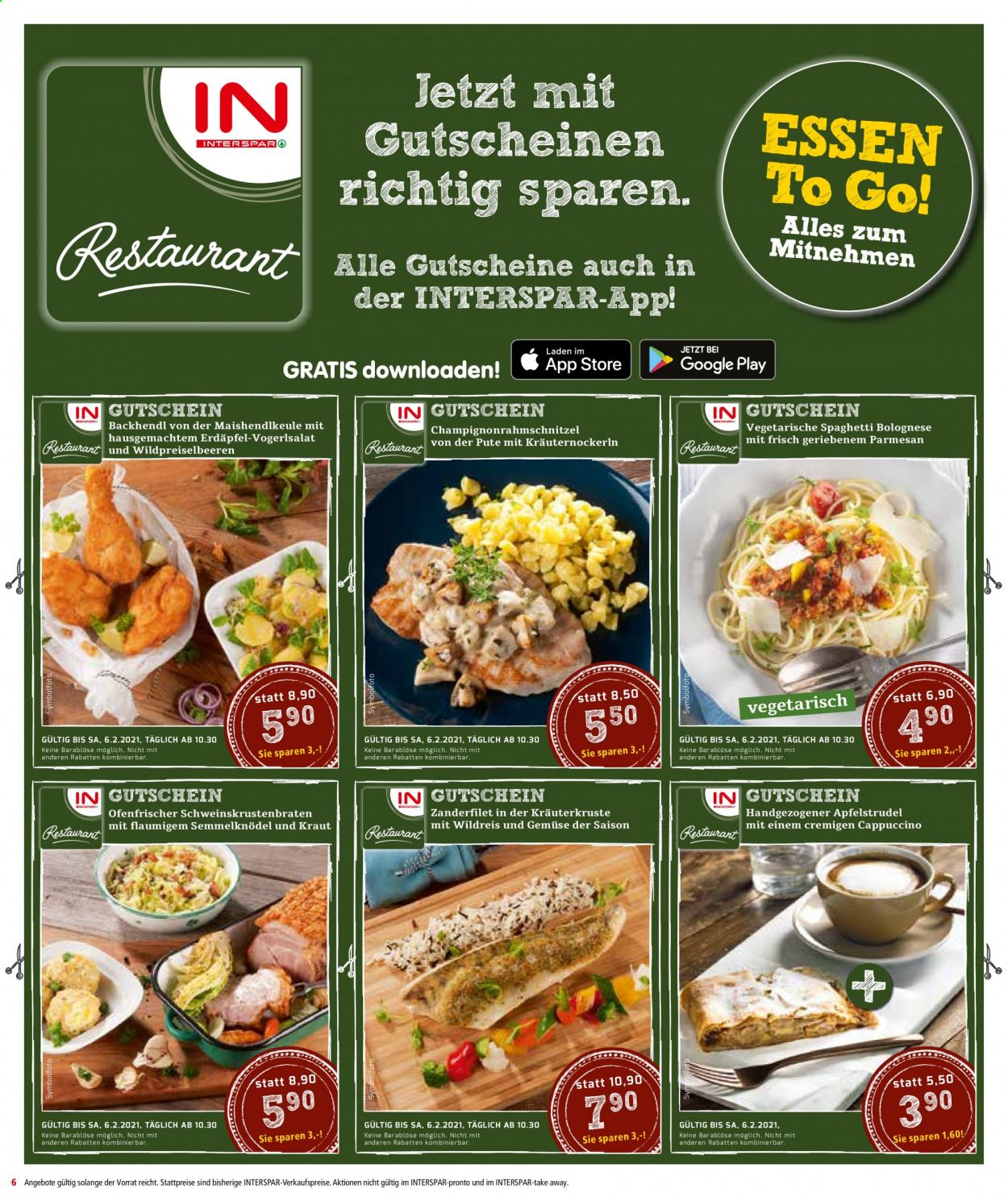 Angebote INTERSPAR - 21.1.2021 - 3.2.2021. Seite 6
