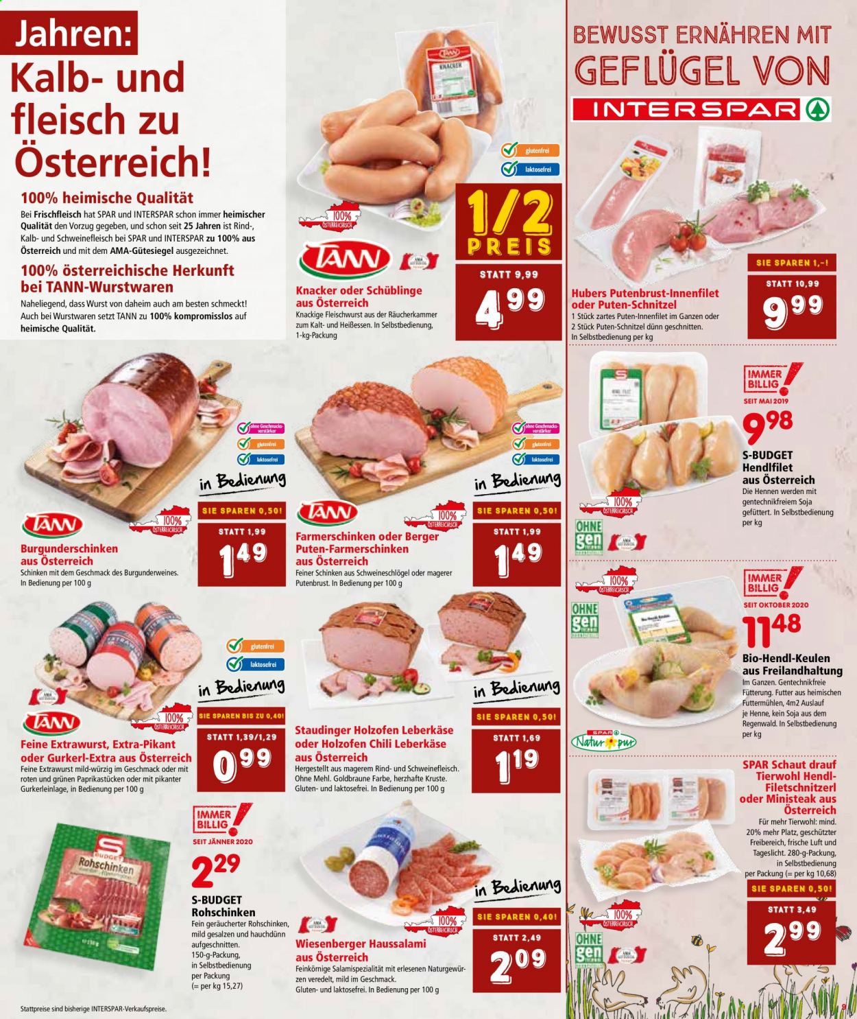 Angebote INTERSPAR - 21.1.2021 - 3.2.2021. Seite 9