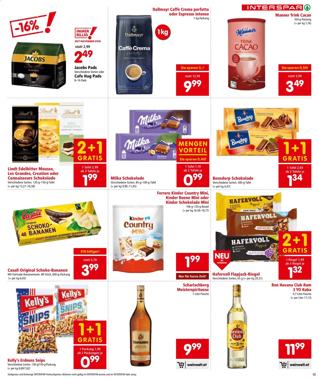 Angebote INTERSPAR - 21.1.2021 - 3.2.2021. Seite 15