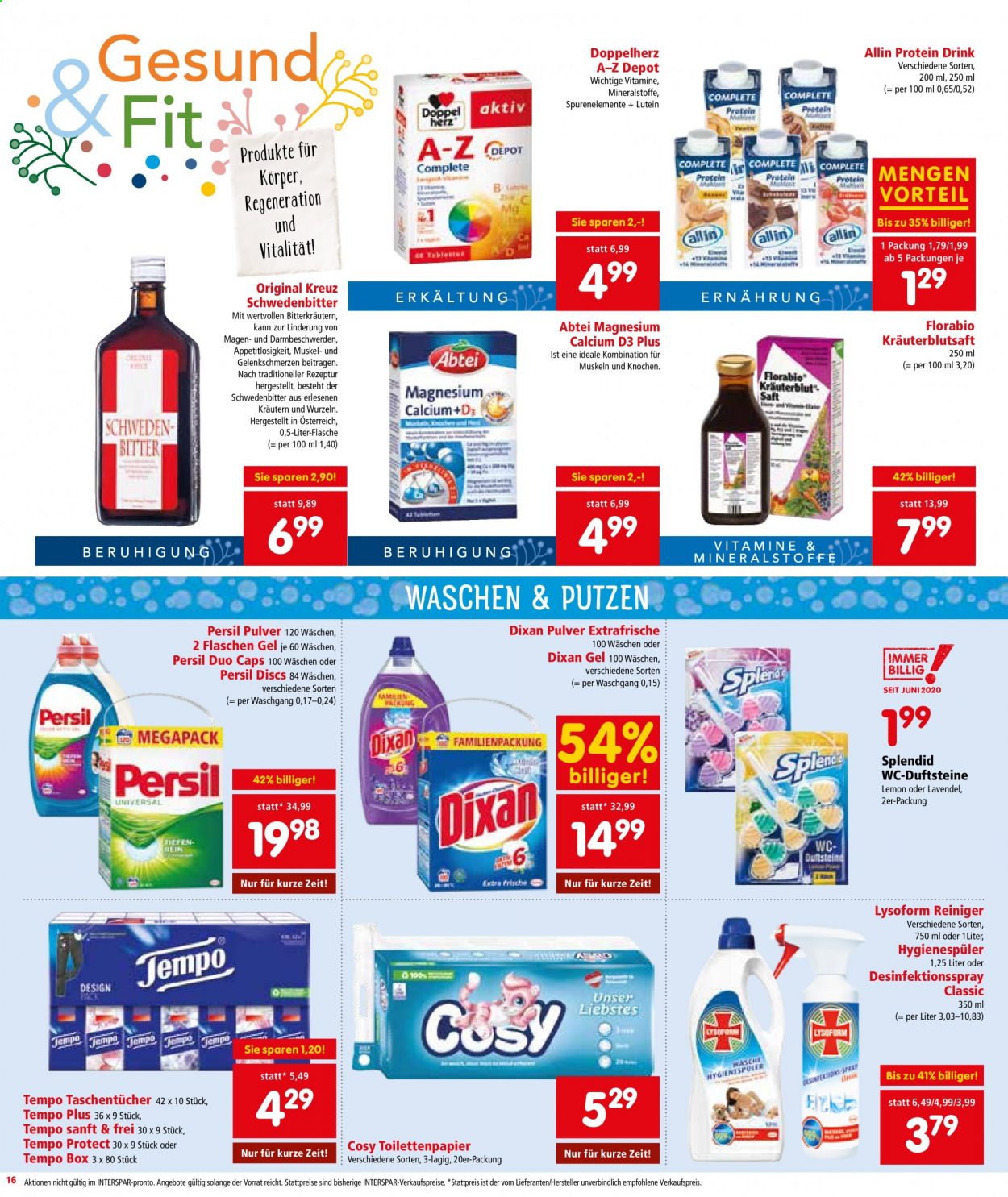 Angebote INTERSPAR - 21.1.2021 - 3.2.2021. Seite 16