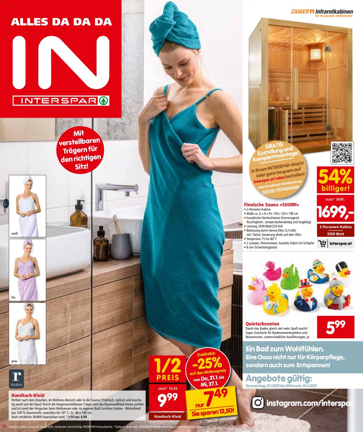 Angebote INTERSPAR - 21.1.2021 - 3.2.2021. Seite 18