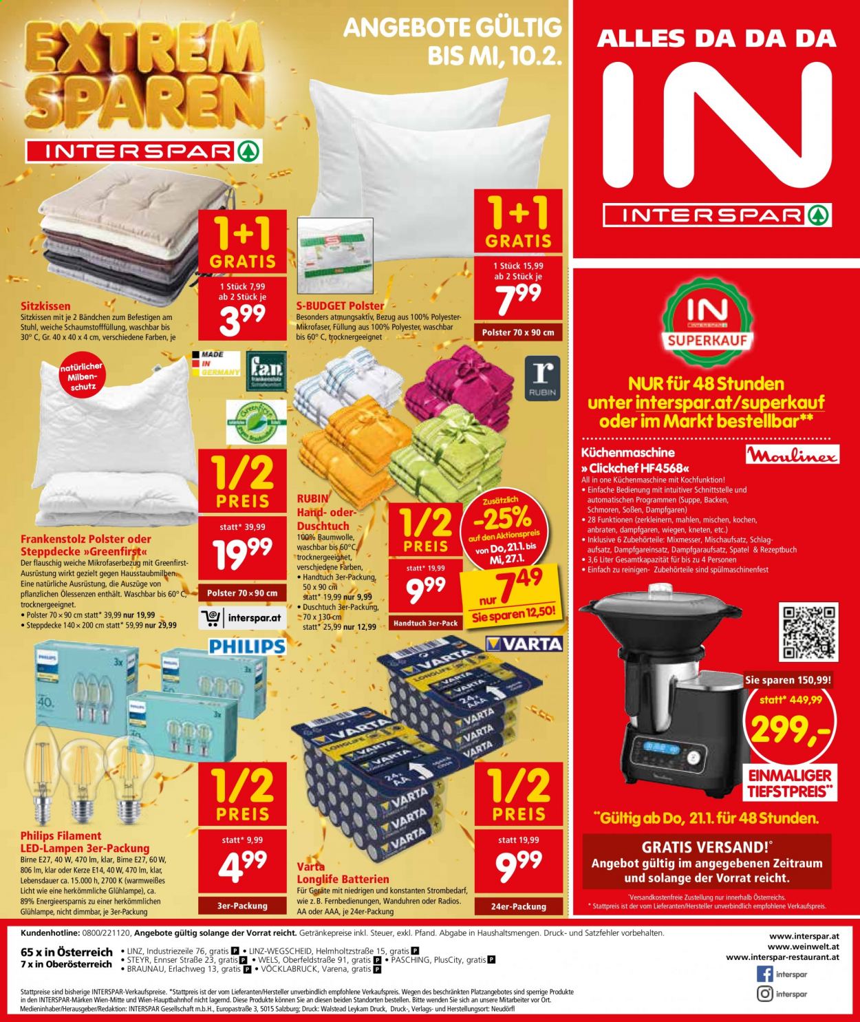 Angebote INTERSPAR - 21.1.2021 - 3.2.2021. Seite 24