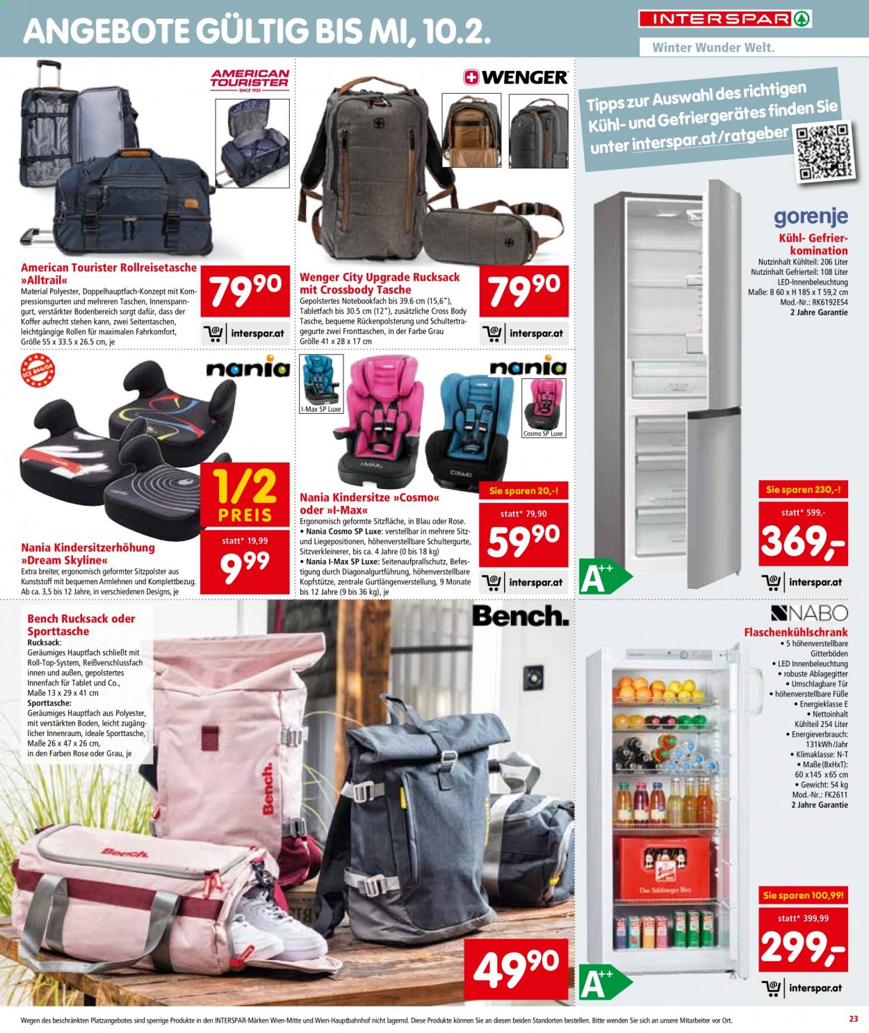 Angebote INTERSPAR - 21.1.2021 - 3.2.2021. Seite 23
