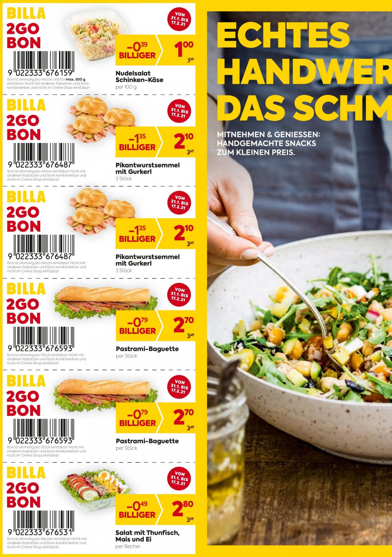 Angebote Billa - 21.1.2021 - 27.1.2021. Seite 12