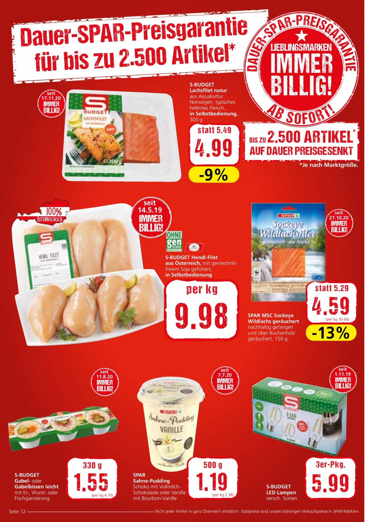 Angebote EUROSPAR - 21.1.2021 - 3.2.2021. Seite 12