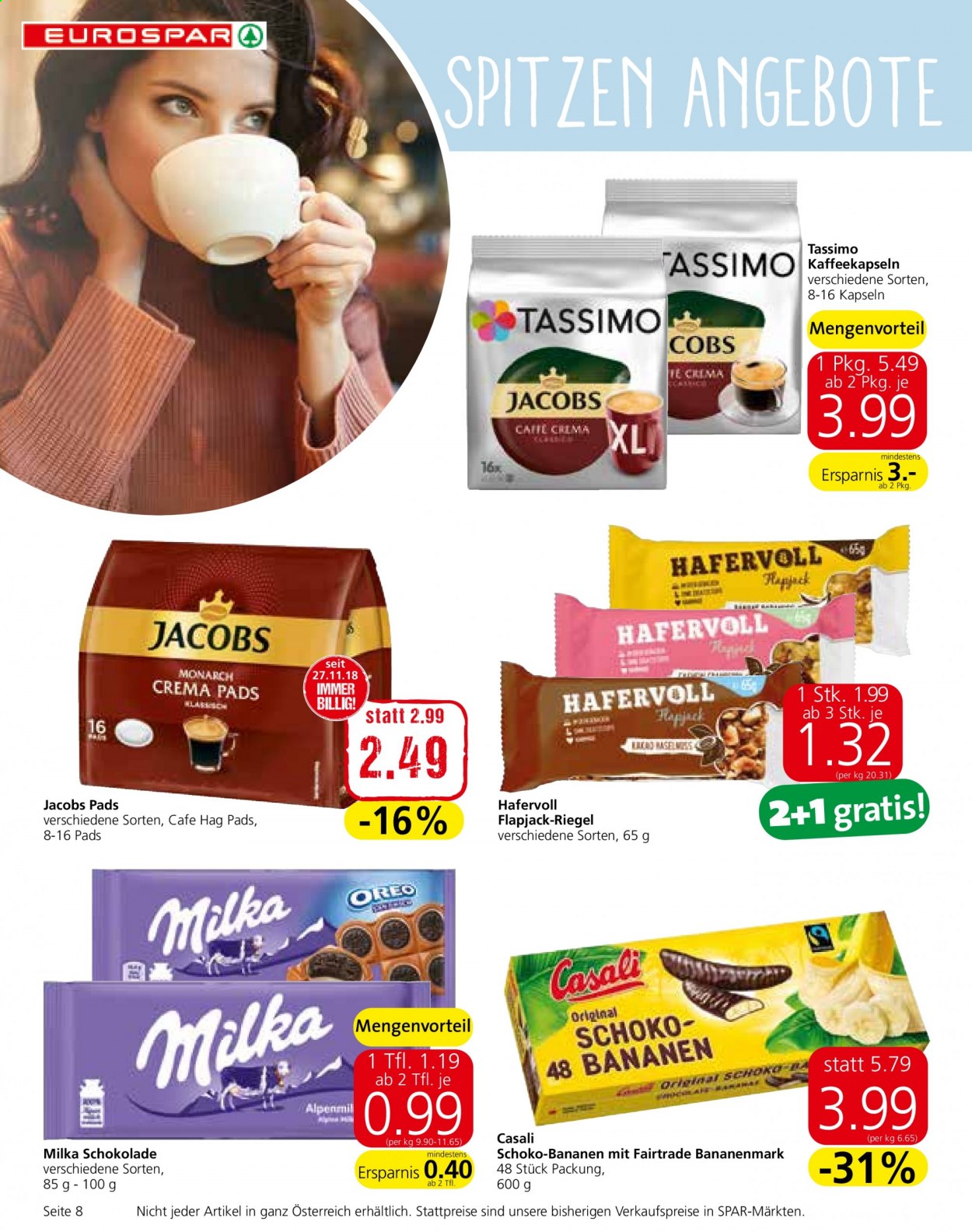 Angebote EUROSPAR - 21.1.2021 - 3.2.2021. Seite 8
