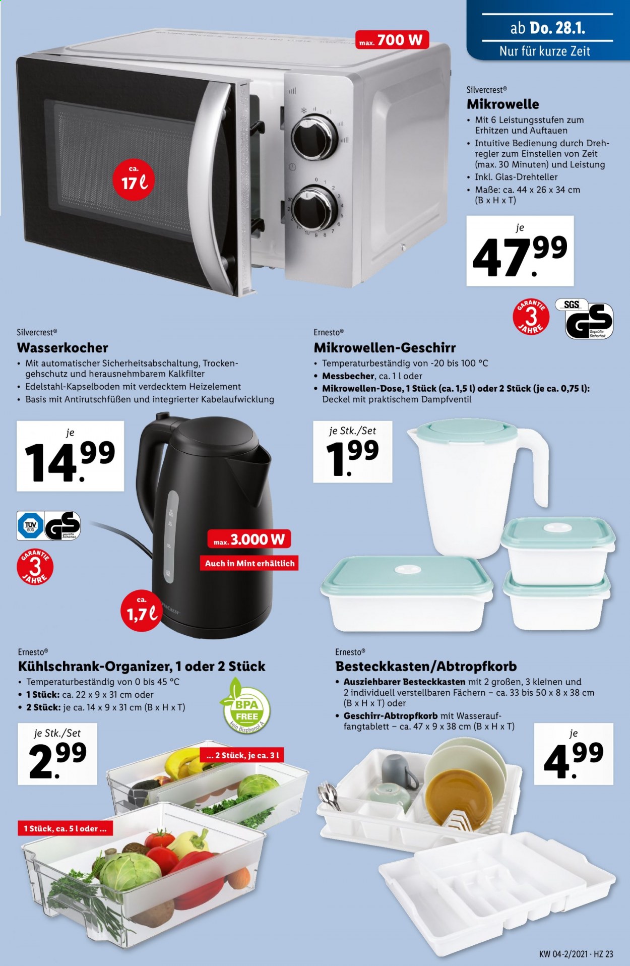 Angebote Lidl - 28.1.2021 - 3.2.2021. Seite 23