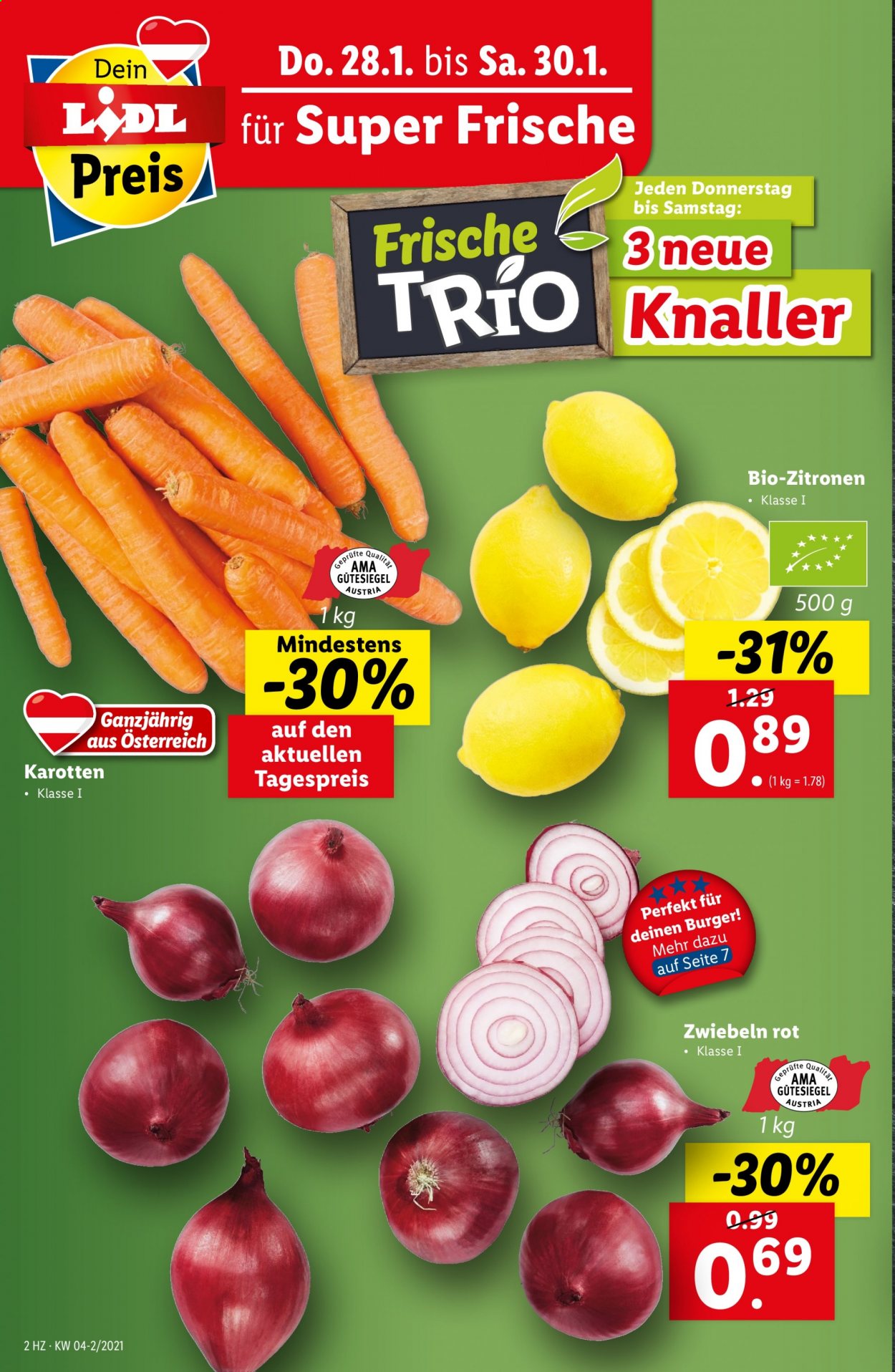 Angebote Lidl - 28.1.2021 - 3.2.2021. Seite 2