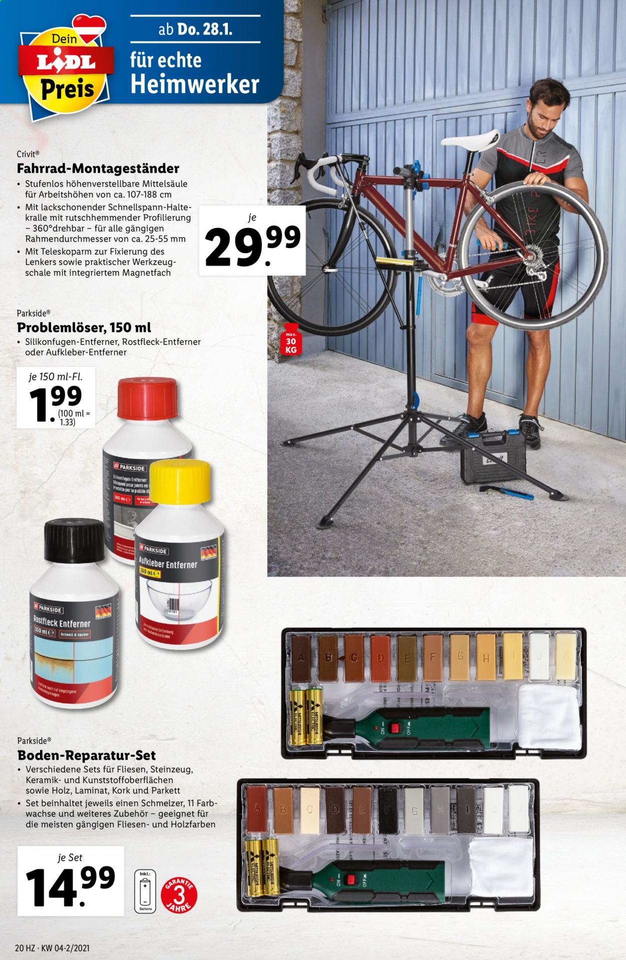 Angebote Lidl - 28.1.2021 - 3.2.2021. Seite 20
