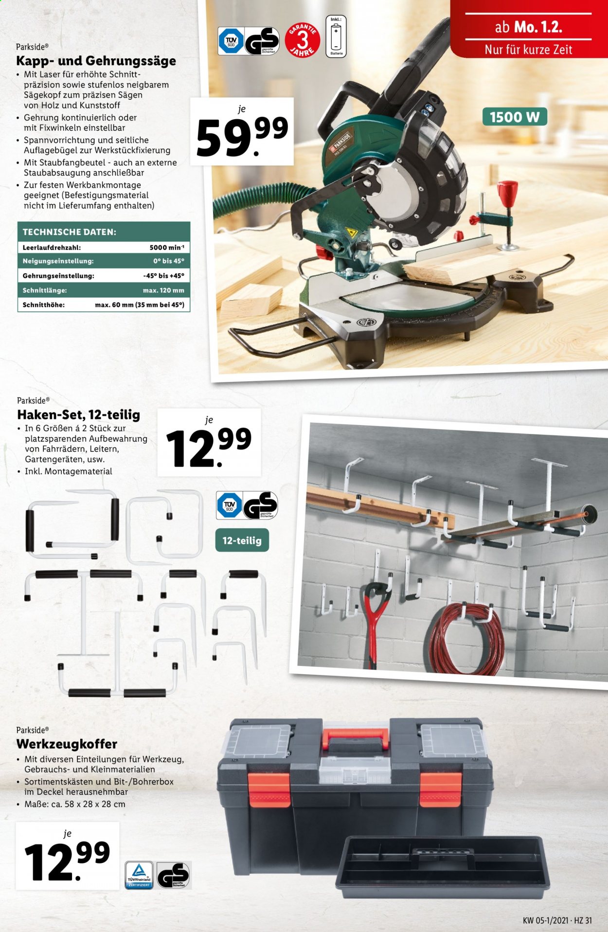 Angebote Lidl - 28.1.2021 - 3.2.2021. Seite 31