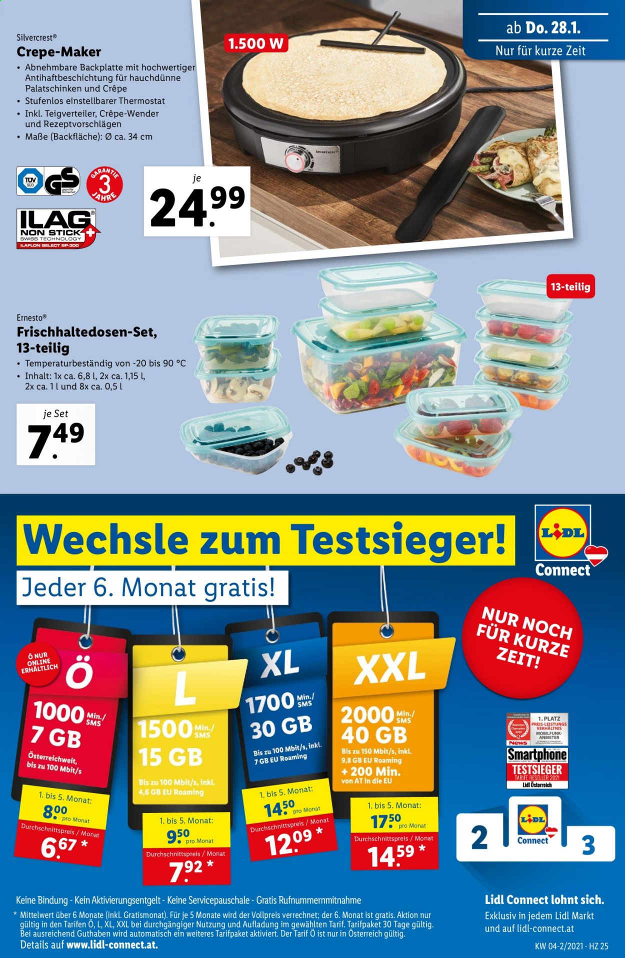 Angebote Lidl - 28.1.2021 - 3.2.2021. Seite 25