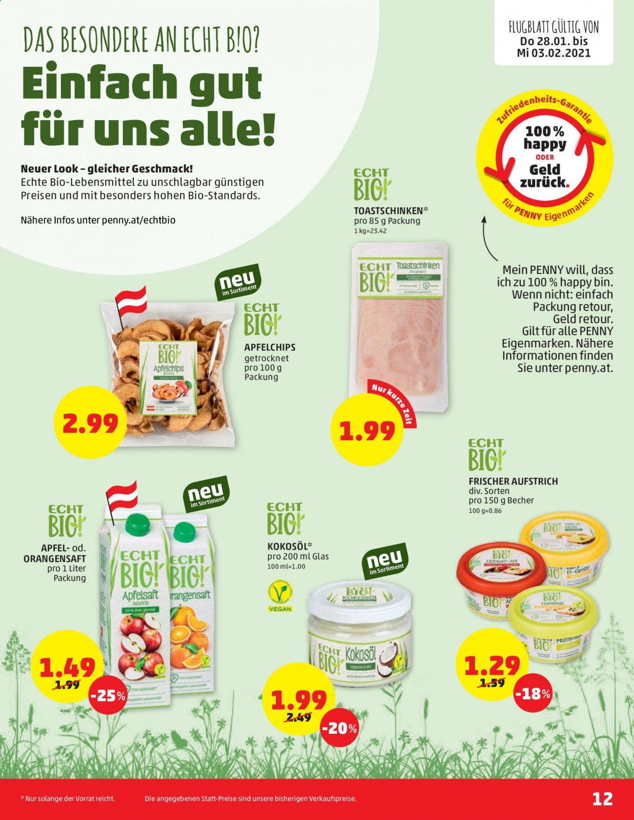 Angebote Penny - 28.1.2021 - 3.2.2021. Seite 12