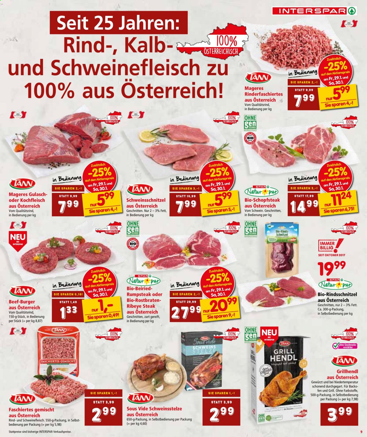 Angebote INTERSPAR - 28.1.2021 - 3.2.2021. Seite 9