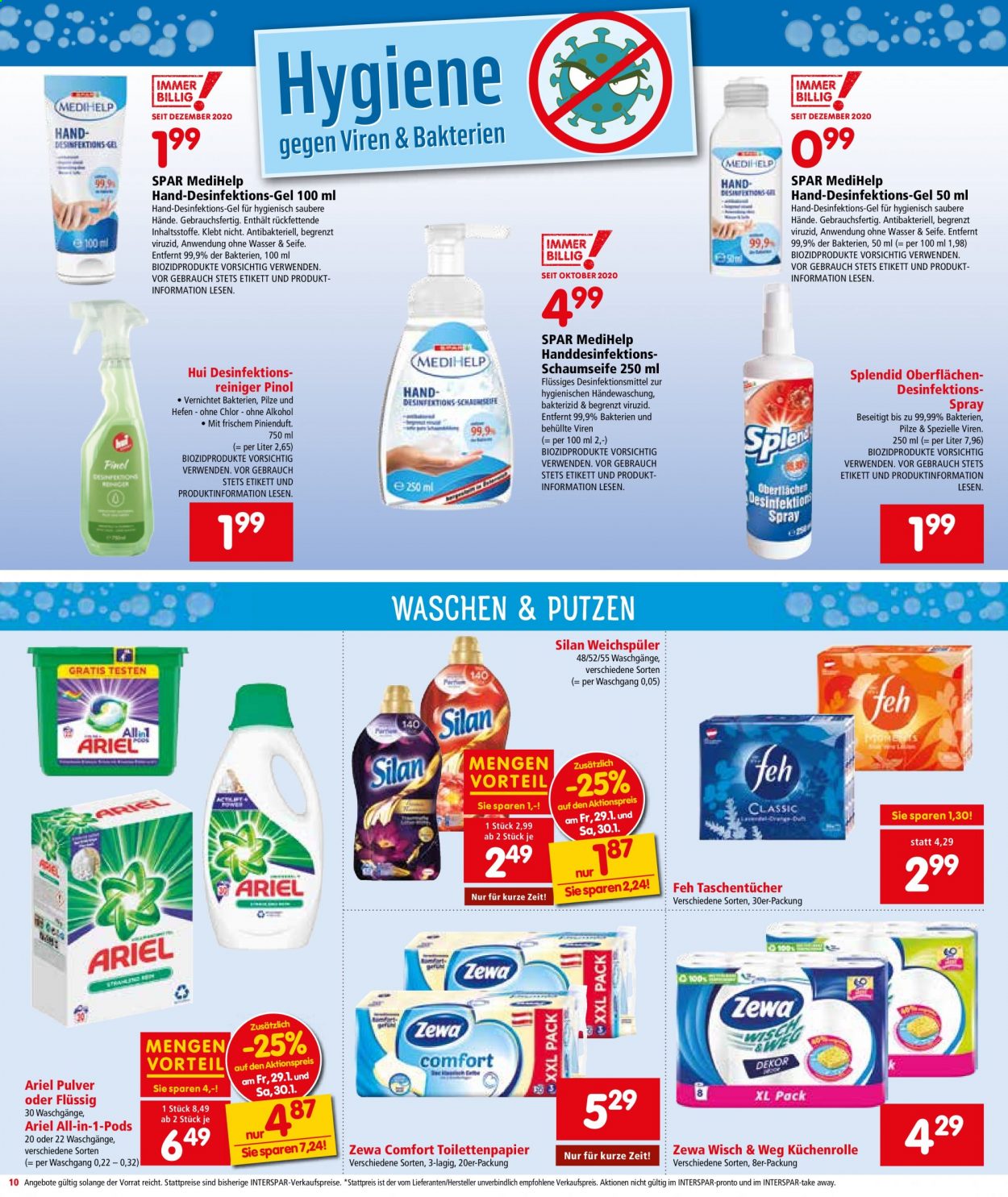 Angebote INTERSPAR - 28.1.2021 - 3.2.2021. Seite 10