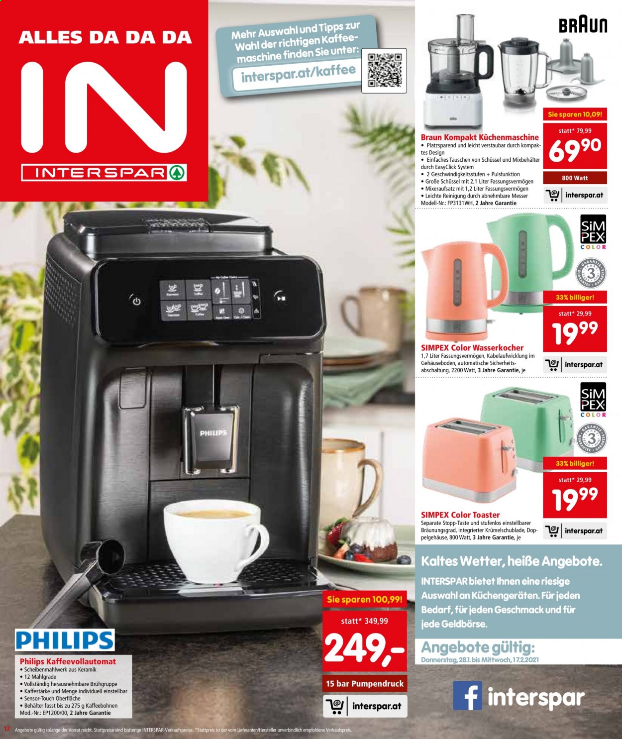 Angebote INTERSPAR - 28.1.2021 - 3.2.2021. Seite 12