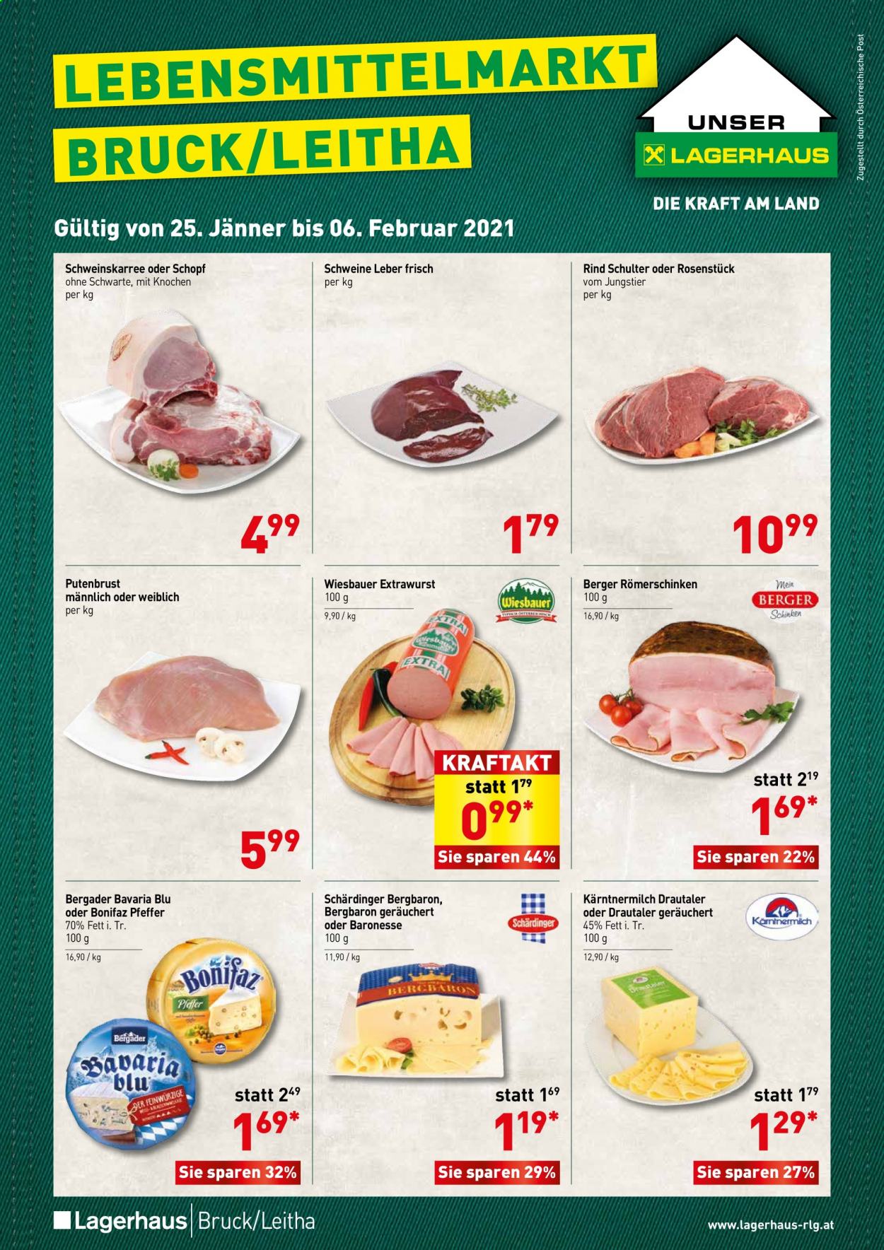 Angebote Lagerhaus - 25.1.2021 - 6.2.2021. Seite 1