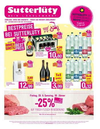 Angebote Sutterlüty - 28.1.2021 - 2.2.2021.