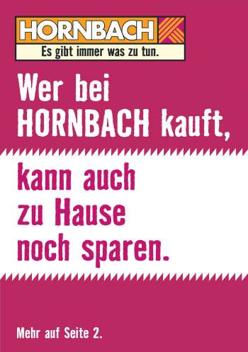 Angebote Hornbach - 30.1.2021 - 13.3.2021.