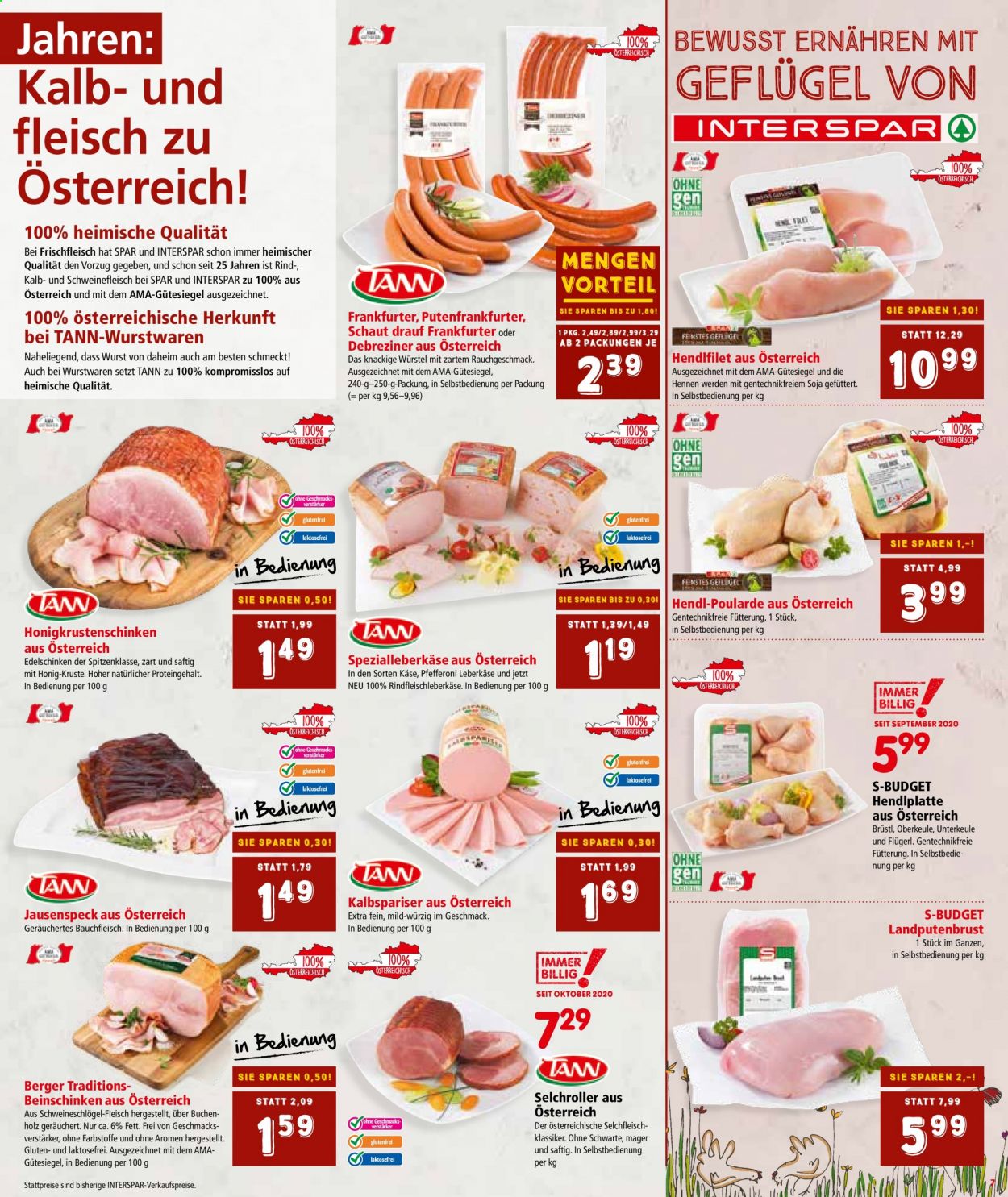 Angebote INTERSPAR - 4.2.2021 - 17.2.2021. Seite 7