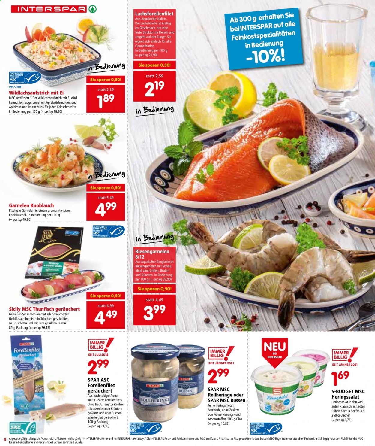 Angebote INTERSPAR - 4.2.2021 - 17.2.2021. Seite 8
