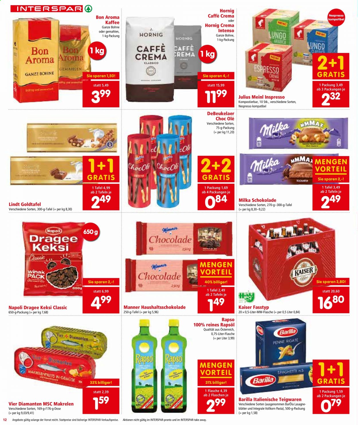Angebote INTERSPAR - 4.2.2021 - 17.2.2021. Seite 12