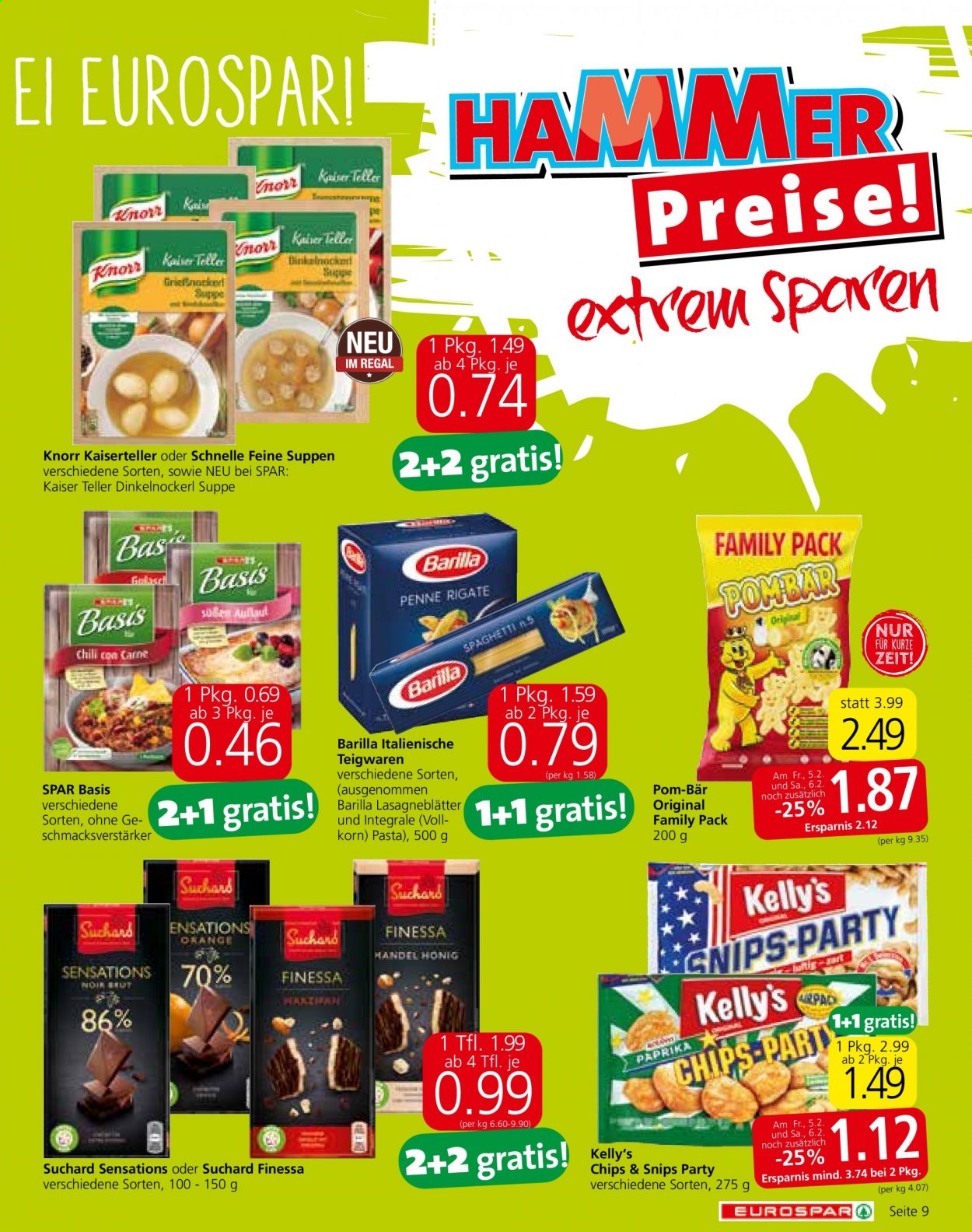 Angebote EUROSPAR - 4.2.2021 - 17.2.2021. Seite 9