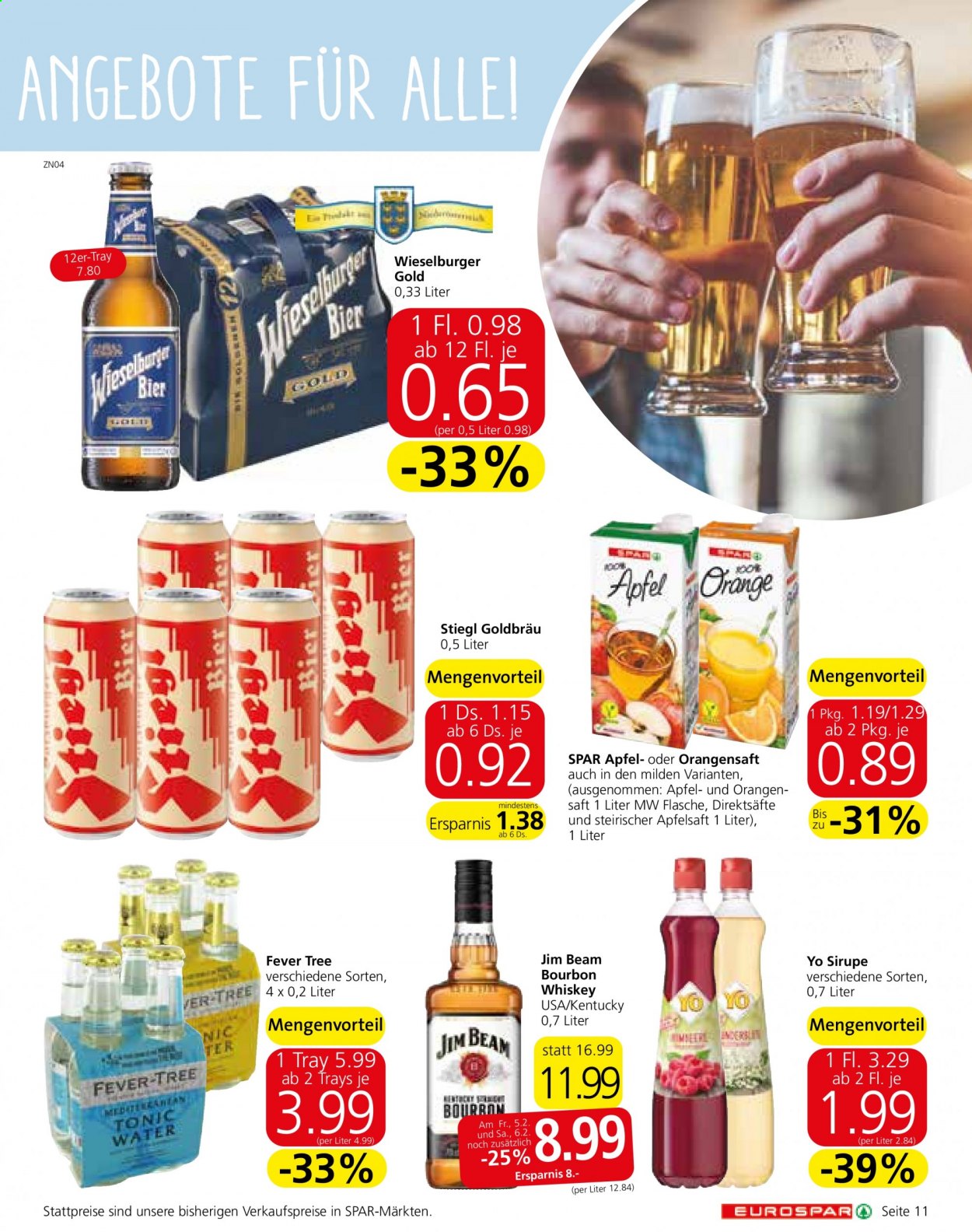 Angebote EUROSPAR - 4.2.2021 - 17.2.2021. Seite 11