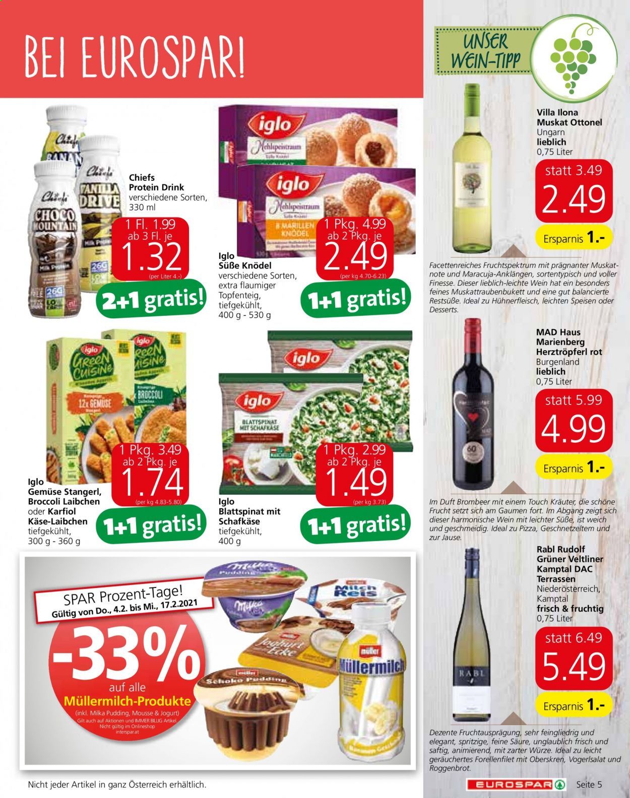 Angebote EUROSPAR - 4.2.2021 - 17.2.2021. Seite 5