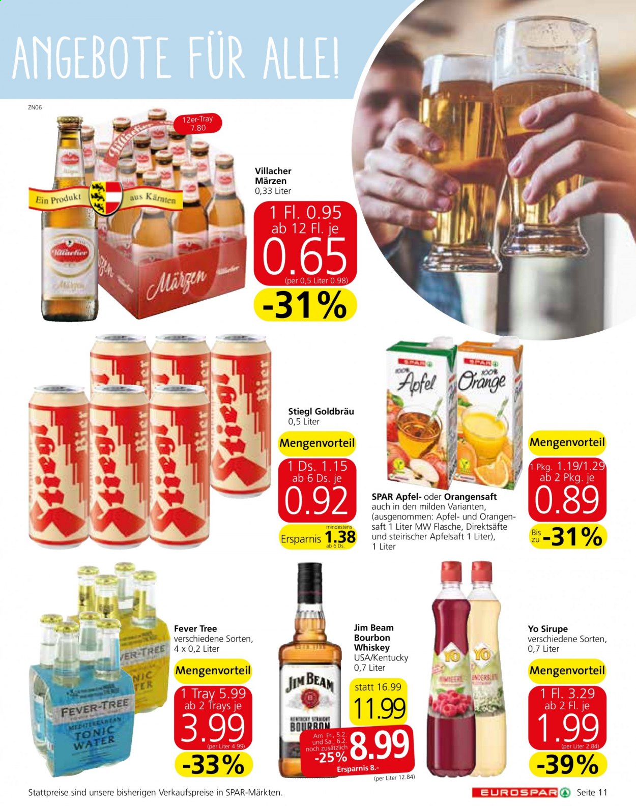 Angebote EUROSPAR - 4.2.2021 - 17.2.2021. Seite 11