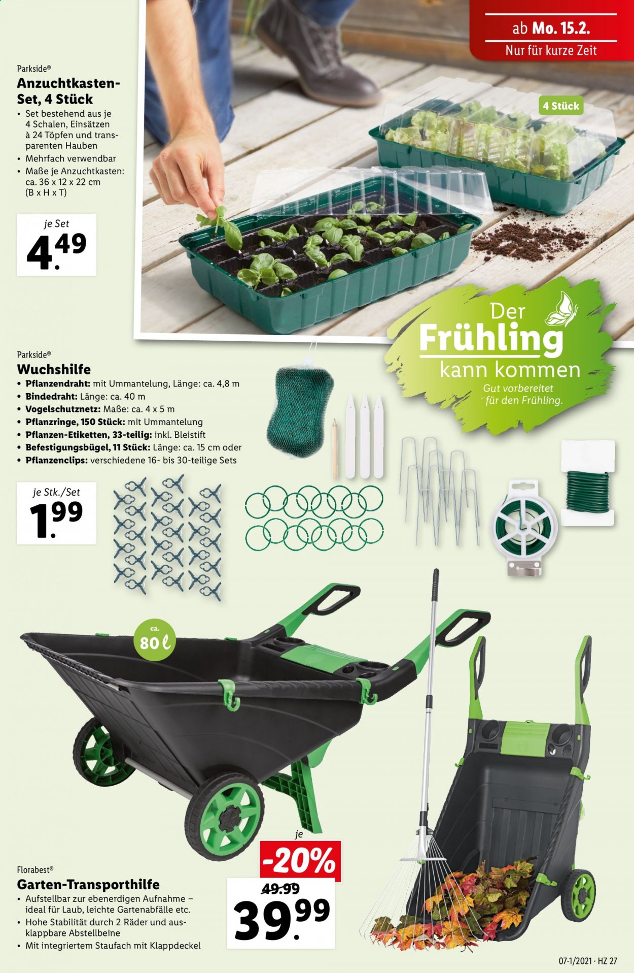 Angebote Lidl - 11.2.2021 - 17.2.2021. Seite 27