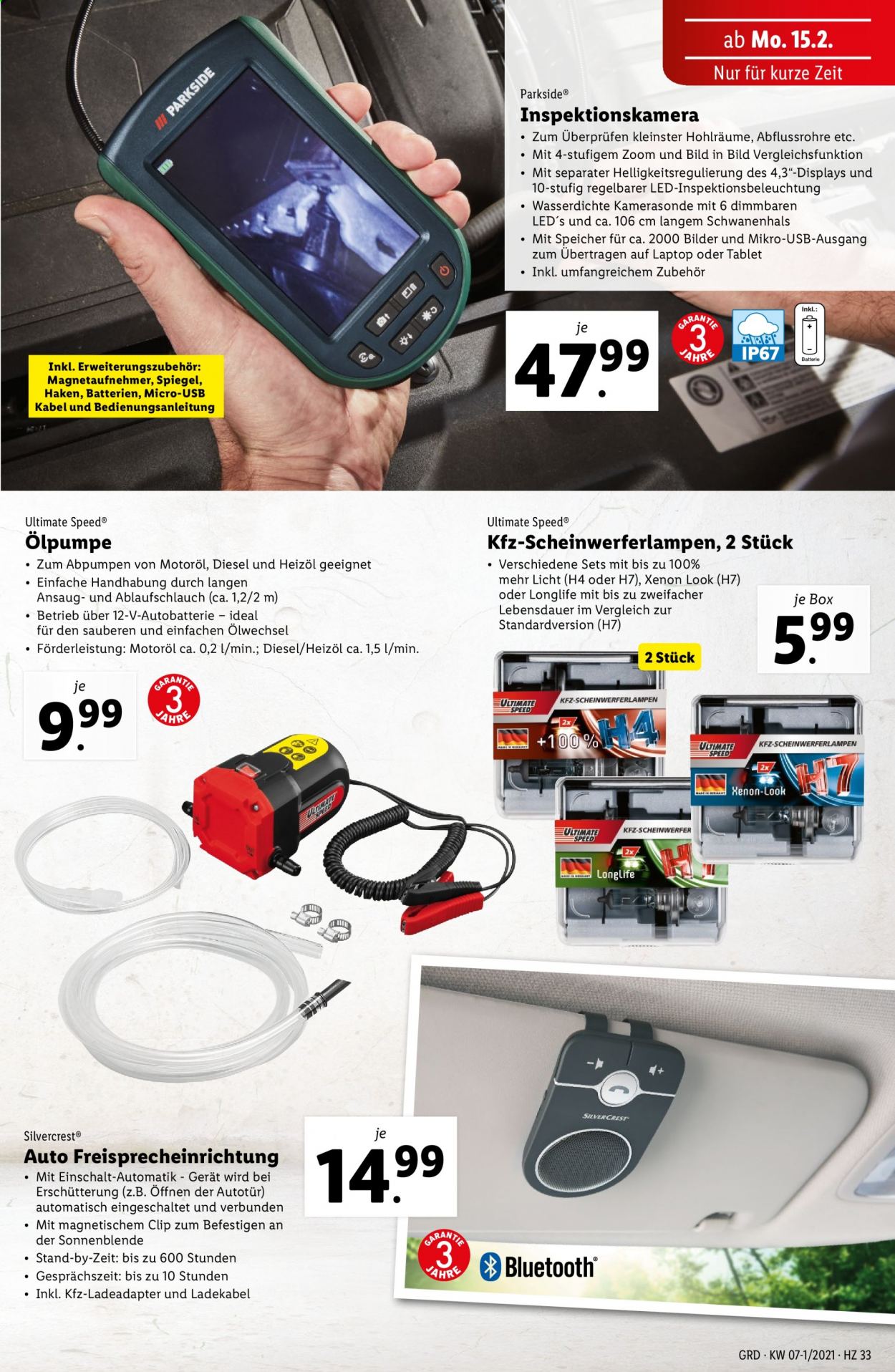Angebote Lidl - 11.2.2021 - 17.2.2021. Seite 33