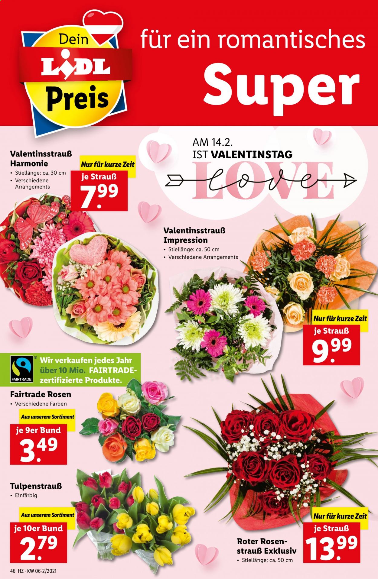 Angebote Lidl - 11.2.2021 - 17.2.2021. Seite 46