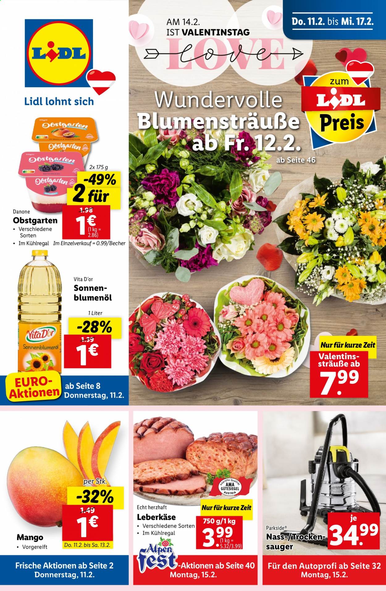 Angebote Lidl - 11.2.2021 - 17.2.2021. Seite 1