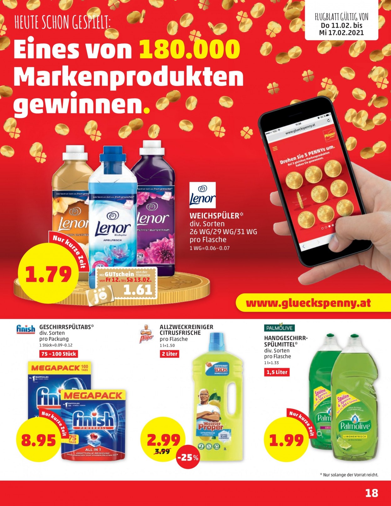 Angebote Penny - 11.2.2021 - 17.2.2021. Seite 18