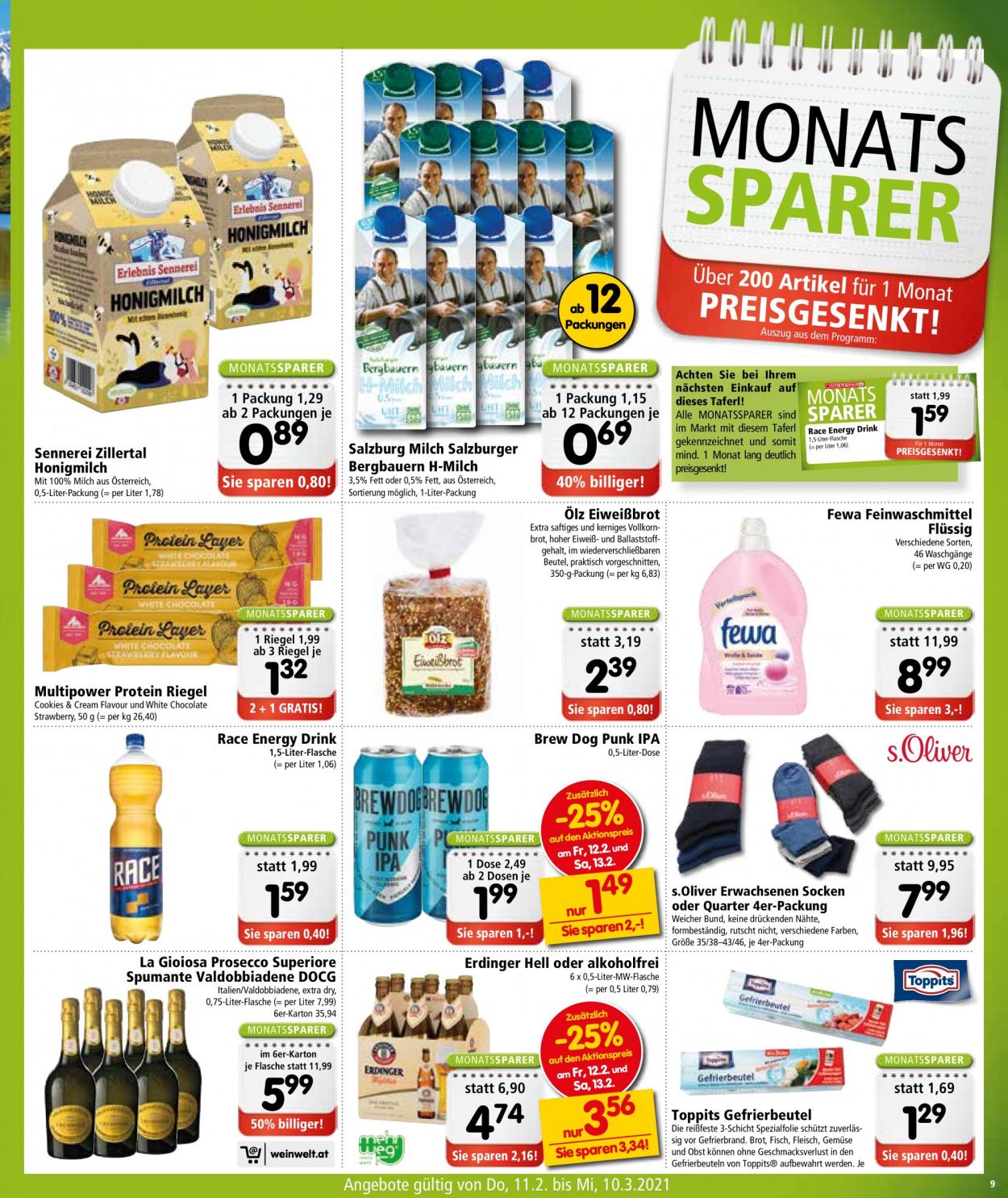 Angebote INTERSPAR - 11.2.2021 - 17.2.2021. Seite 9