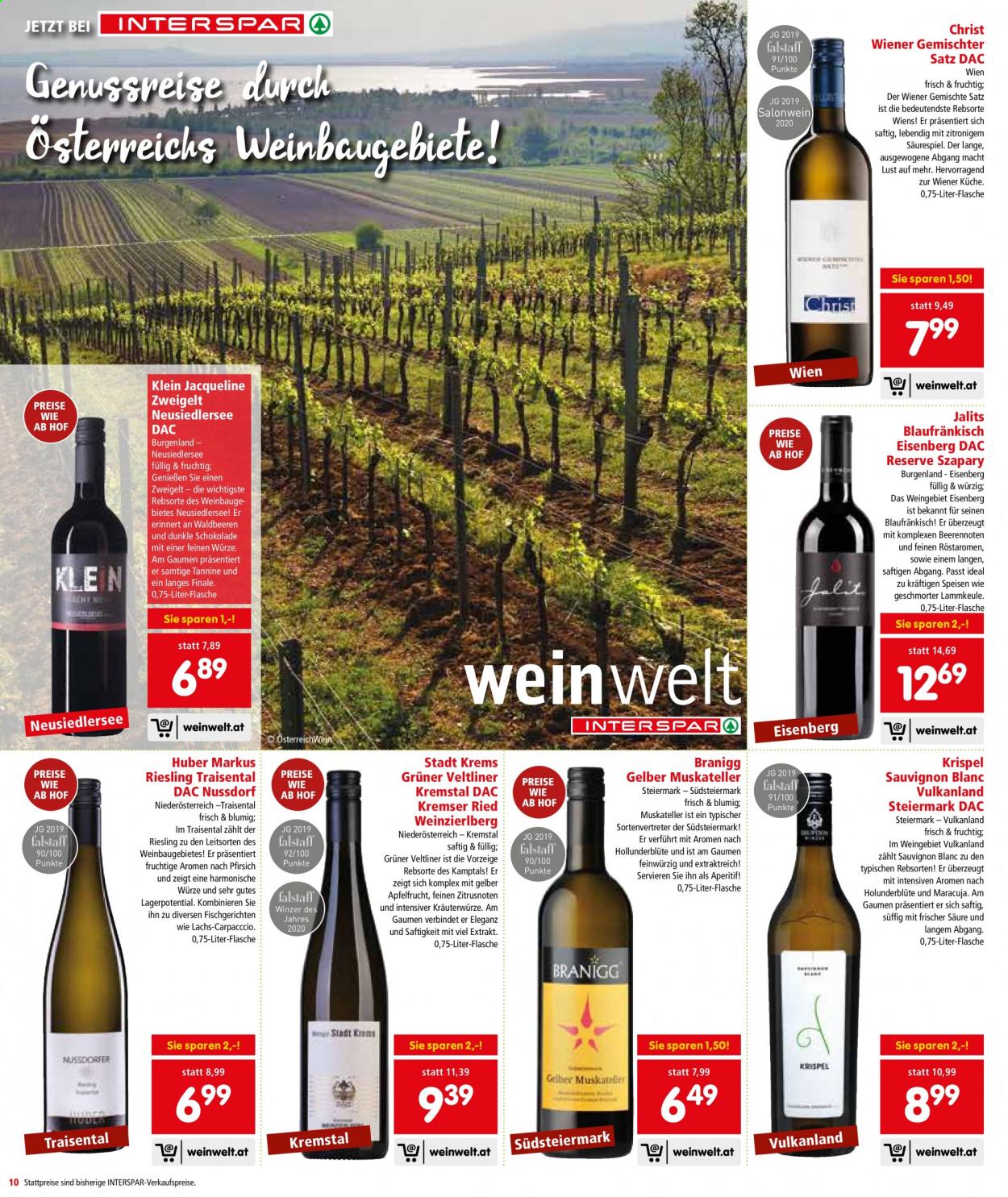 Angebote INTERSPAR - 11.2.2021 - 17.2.2021. Seite 10